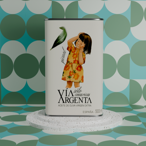 Lata de Aceite de Oliva Virgen Extra Variedad Picual 5L